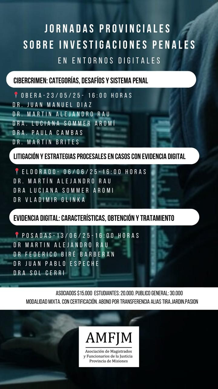 Jornadas Provinciales sobre investigaciones Penales 1